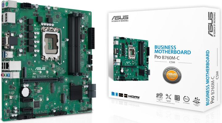 Produktbild ASUS PRO B760M (LGA 1700, Intel B760, mATX)