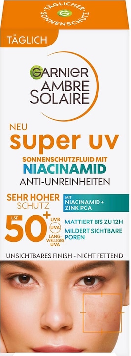 Produktbild Garnier Ambre Solaire Super UV (Sonnenlotion, SPF 50+, 40 ml, 63 g)