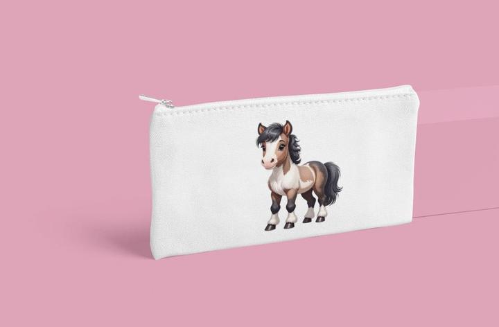 Immagine prodotto Bügelbilder Schulrucksack-Set Baby Pferd (15 l)