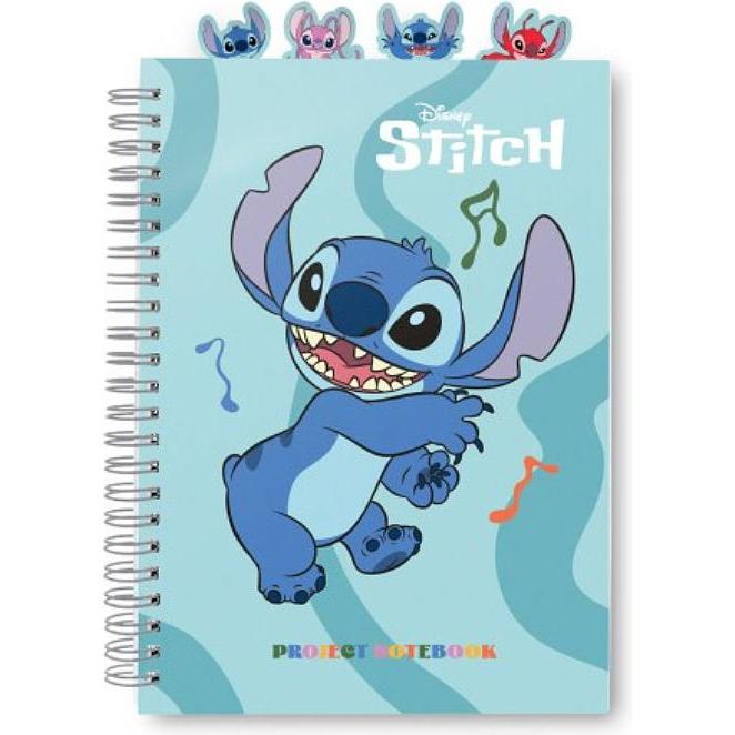 Grupo Erik Multicolore Quaderni + Bloc Notes, Taccuino A5 Disney Stitch Waves (A5)