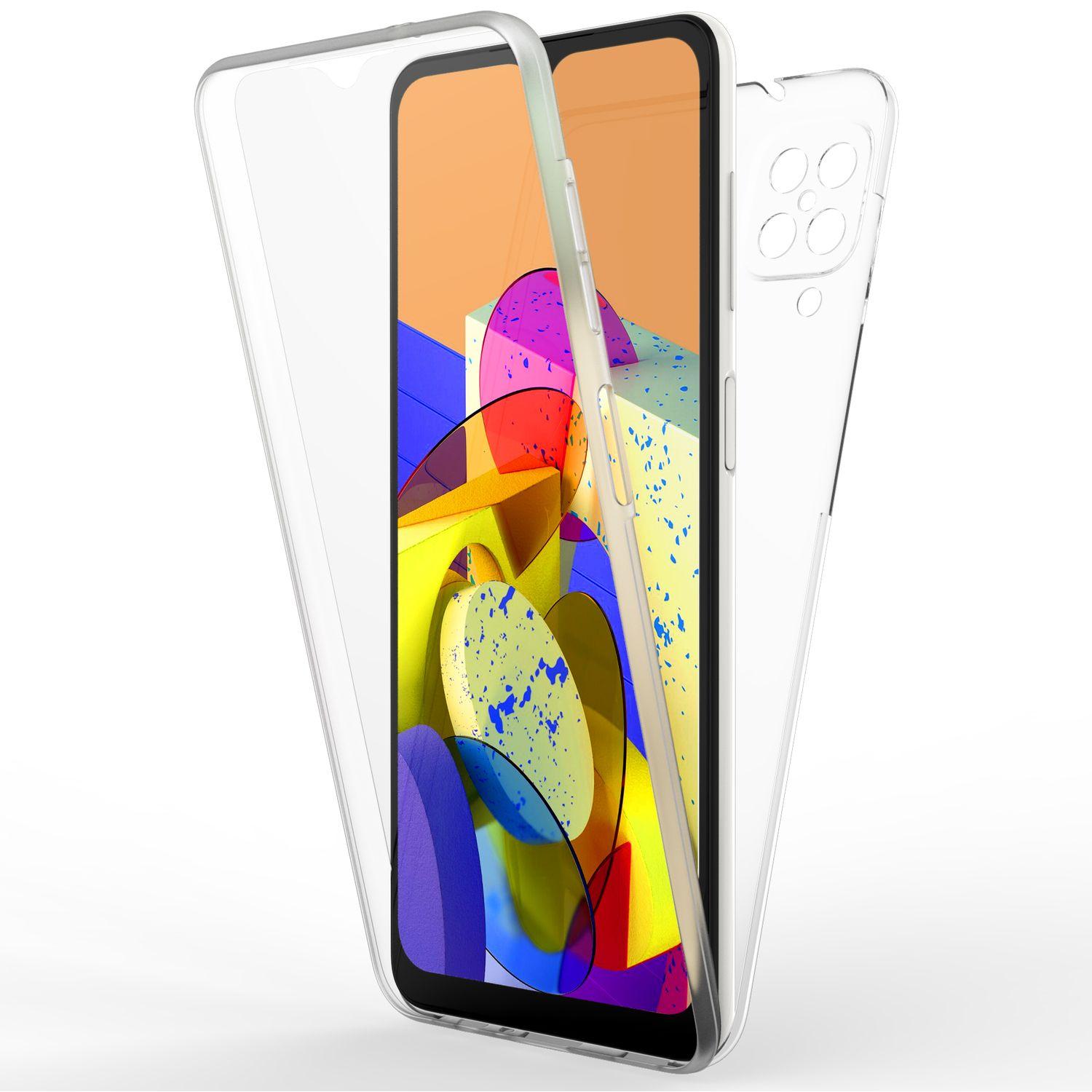 Thumbnail - Nalia 360 Grad Handyhülle (Samsung Galaxy A12), Smartphone Hülle, Transparent
