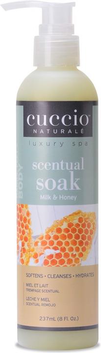Image du produit Cuccio Naturale Scentual Soak Milk & Honey (lait et miel) (Bain de pieds)