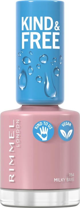 Rimmel London Rimmel - Kind & Free Nail Polish - Nail Polish 8 ml - (154, Farblack)