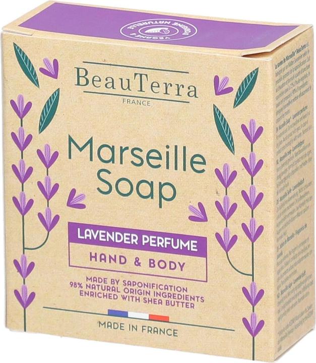 Actual product image BeauTerra Lavender Solid Marseille (100 g)