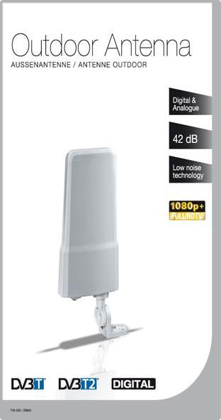 Image du produit Vivanco Tva 500 (Antenne plate, 42 dB, DAB/DAB+, DVB-T / -T2)