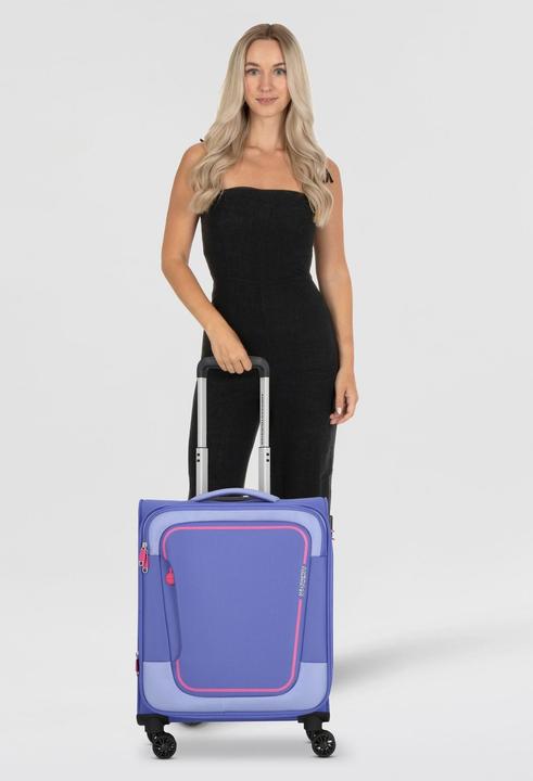 Immagine prodotto American Crew Carrello da cabina Pulsonic a 4 ruote da 55 cm con ripiegamento elastico (35 l)