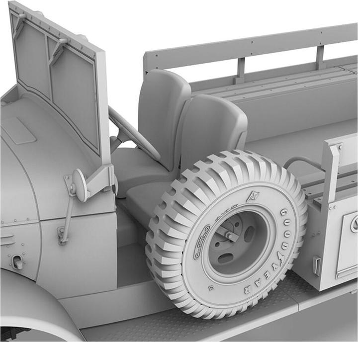 Produktbild AK Interactive IDF POWER WAGON WM300 w/winch 1/35