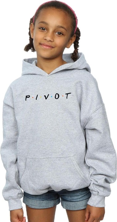 Immagine prodotto Friends Pivot Logo Felpa con Cappuccio Ragazze (152, 158)