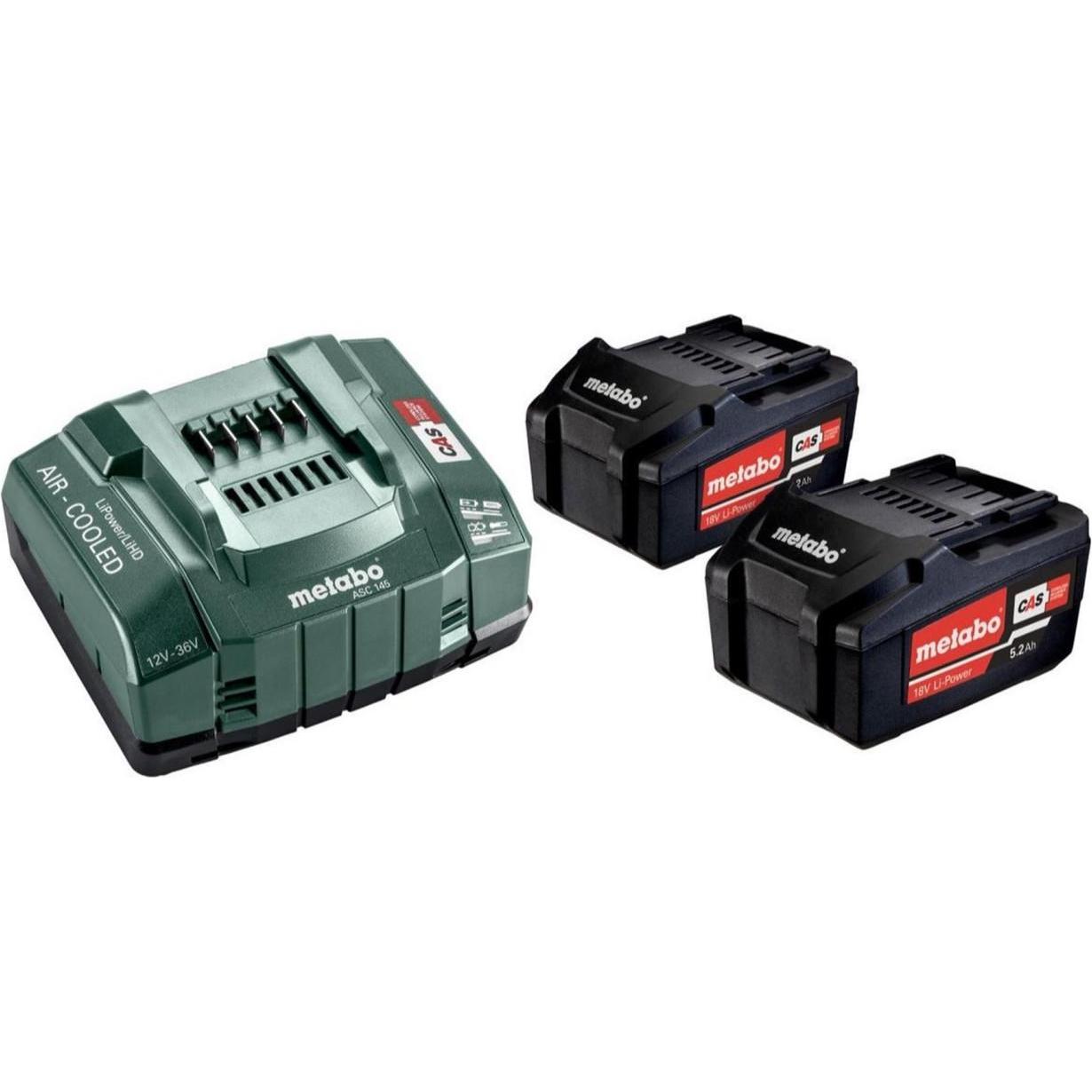 Thumbnail - Metabo, Werkzeugakku + Ladegerät, Basis-Set (18 V)