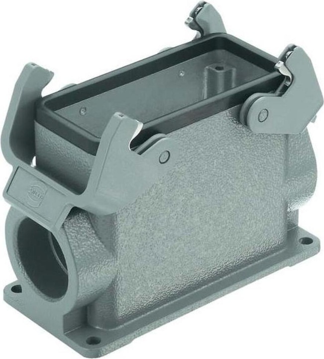 Produktbild Harting HAN B Steckverbinder Buchse Typ 16B mit 2 x M32 Eingang Metall, Aufputzmontage mit Verriege