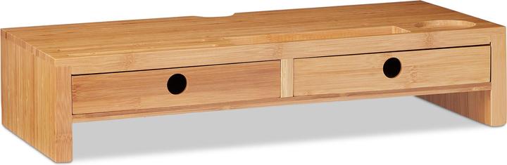 Actual product image Relaxdays Display Stand with 2 Drawers