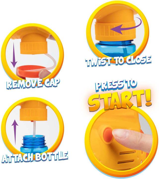 Produktbild Toi-Toys Seifenblasen Bubble Blasterhammer sort. 118ml BLK