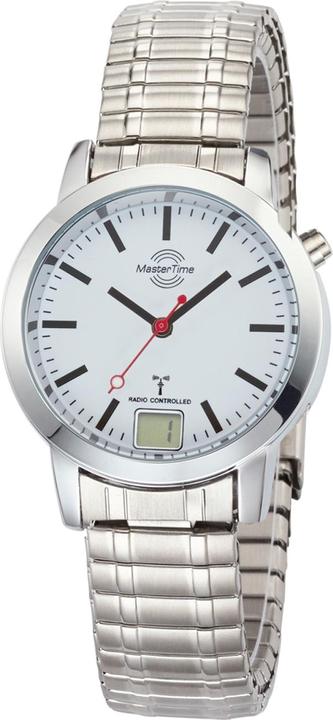 Produktbild Master Time MTLA-10591-11M Funk Basic Bahnhofsuhr Damen 34mm (Analoguhr, Digitaluhr, 34 mm)