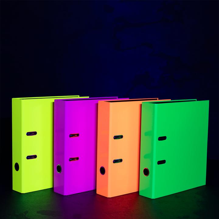 Productafbeelding HERMA A4 neon map (A4, 70 mm, 10 Stuk)