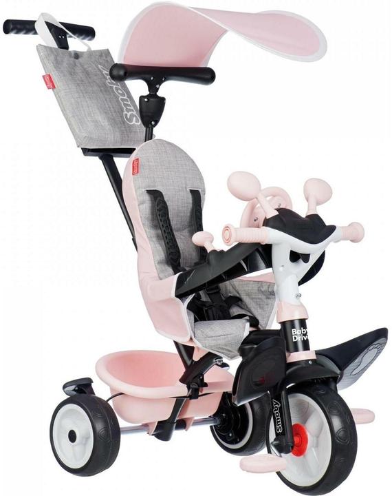 Smoby Baby Driver Tricycle Pink