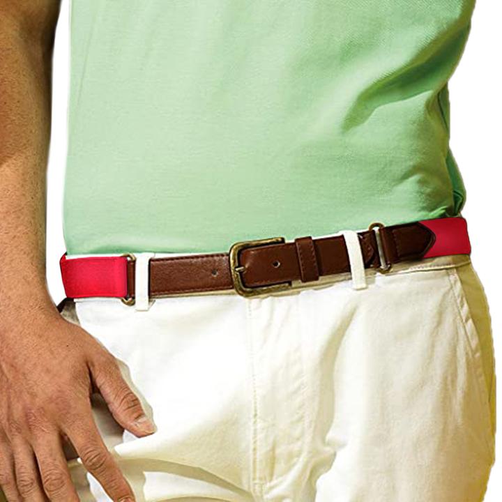 Actual product image Asquith & Fox Faux leather and canvas belt (One size)