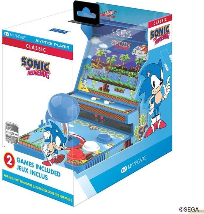 Produktbild MyArcade Joystick Player 6,8â Sonic The Hedgehog Portable Retro Arcade