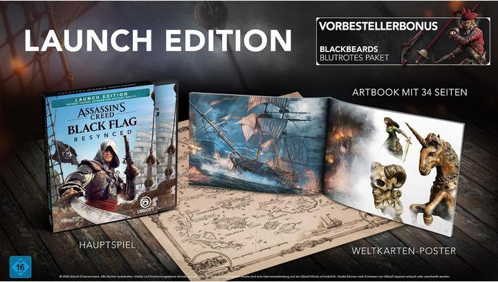 Immagine prodotto Ubisoft Assassin’s Creed Black Flag Resynced - Launch Edition (PS5, DE, FR, IT)