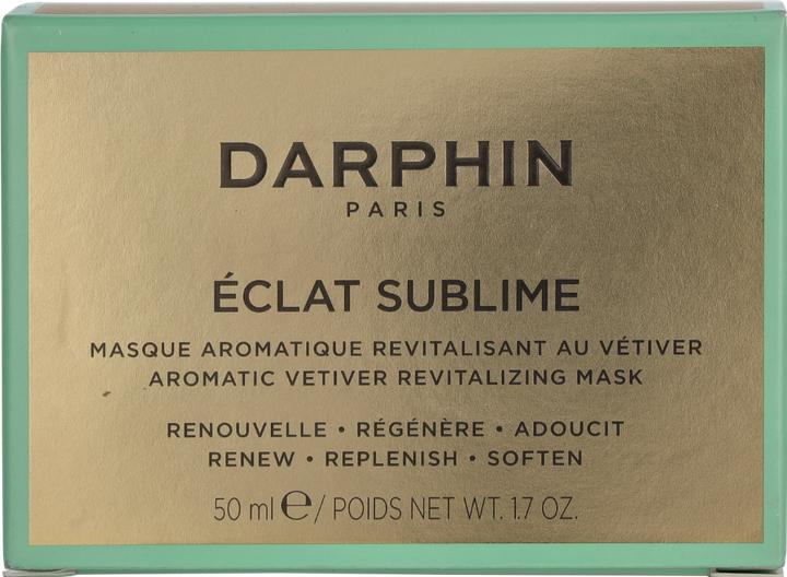 Actual product image Darphin Eclat Sublime Aromatic Revitalizing Mask With Vetiver 50 Ml (50 ml)