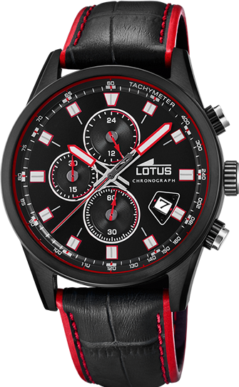 Actual product image Lotus COLOR MEN'S WATCH WITH BLACK DIAL 18589/4 (Chronograph, 43 mm)