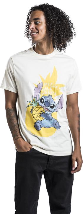 Actual product image Difuzed Lilo & Stitch T-Shirt Pineapple Stitch (M) (M)