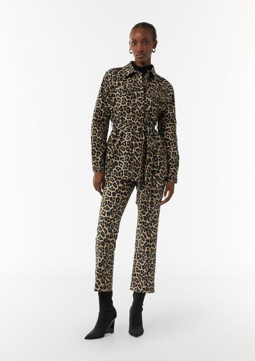 Actual product image Comma Indoor-Jacke Indoor-Jacke mit Leo-Muster (34)