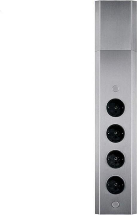 Thebo Eck-Steckdosenelement (4 x, CEE 7/3, 2 m)