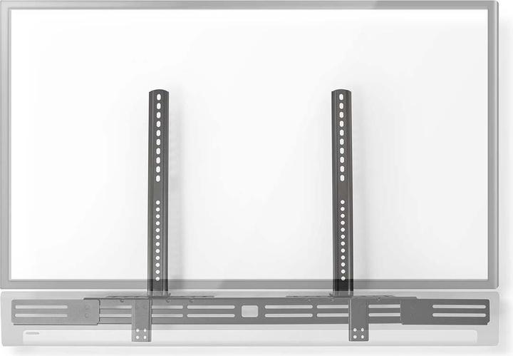 Actual product image Nedis Soundbar mount | Universal | Connected to the TV | 10 kg | Working depth adjustment (1 pcs., Wall installation)
