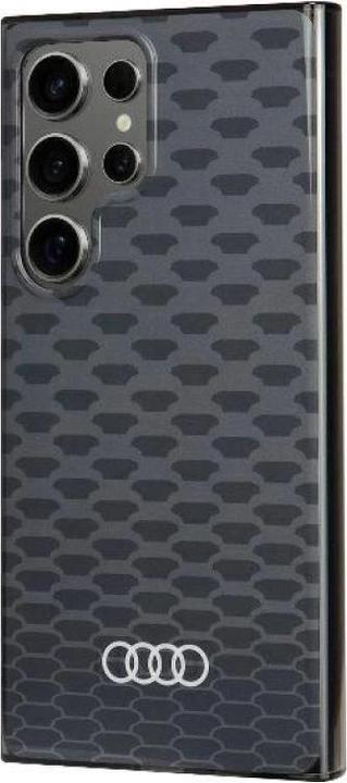 Actual product image Audi IML Stitching Pattern MagSafe Case S928 czarny/black hardcase AU-IMLMU-Q5/D3-BK (Samsung Galaxy S24 Ultra)