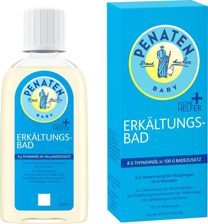 Produktbild Penaten Kleine Helfer Erkältungsbad, 125 ml Badezusatz (125 ml)