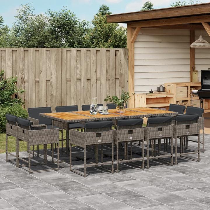 Produktbild vidaXL Garten Essgruppe (220 x 106 x 73 cm)