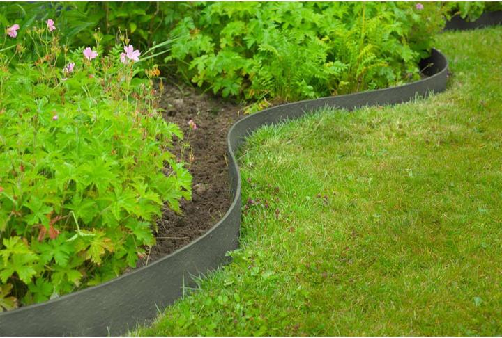 Image du produit Nature Rasenkante Strukturiert 0,12x24 m 5 mm (2400 cm)
