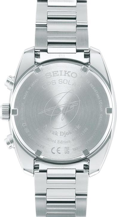 Actual product image Seiko Astron GPS Solar Dual Time Novak Djokovic Limited Edition (Digital watch, Hybrid watch, 43 mm)