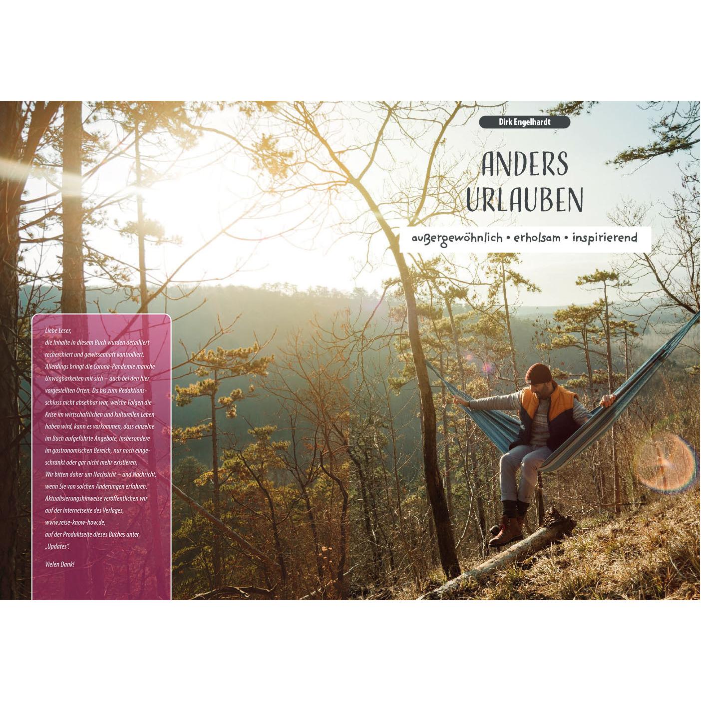 Thumbnail - Anders urlauben: Alternative Reiseideen für Deutschland, Österreich und die Schweiz, Ratgeber von Dirk Engelhardt