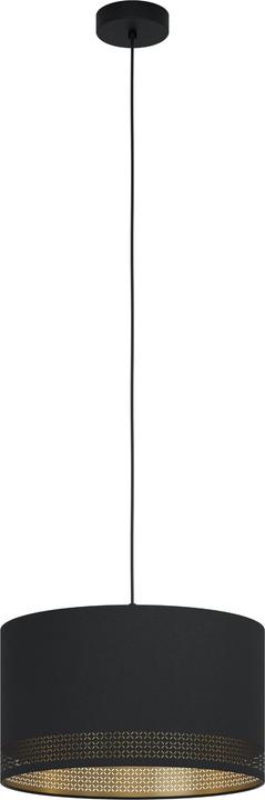 EGLO Suspension ESTEPERRA 1x E27, noir/or (E27)