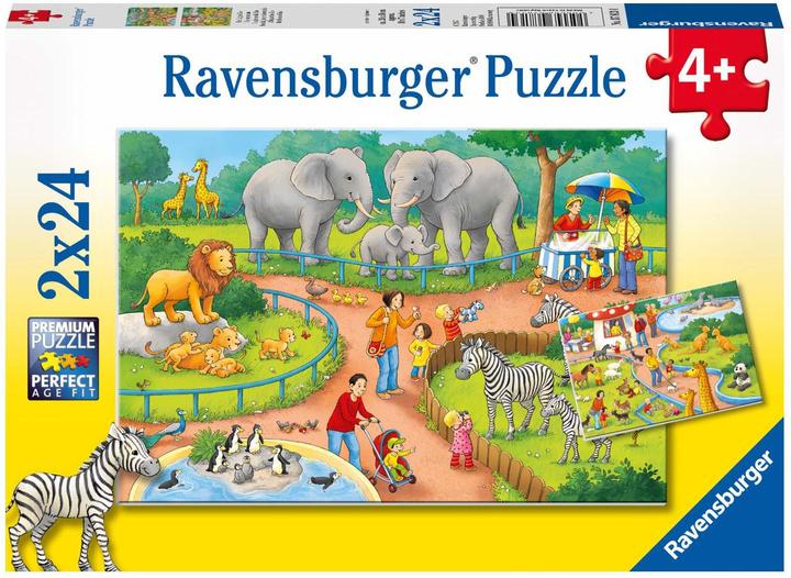 Produktbild Ravensburger Ein Tag im Zoo (24 Teile)
