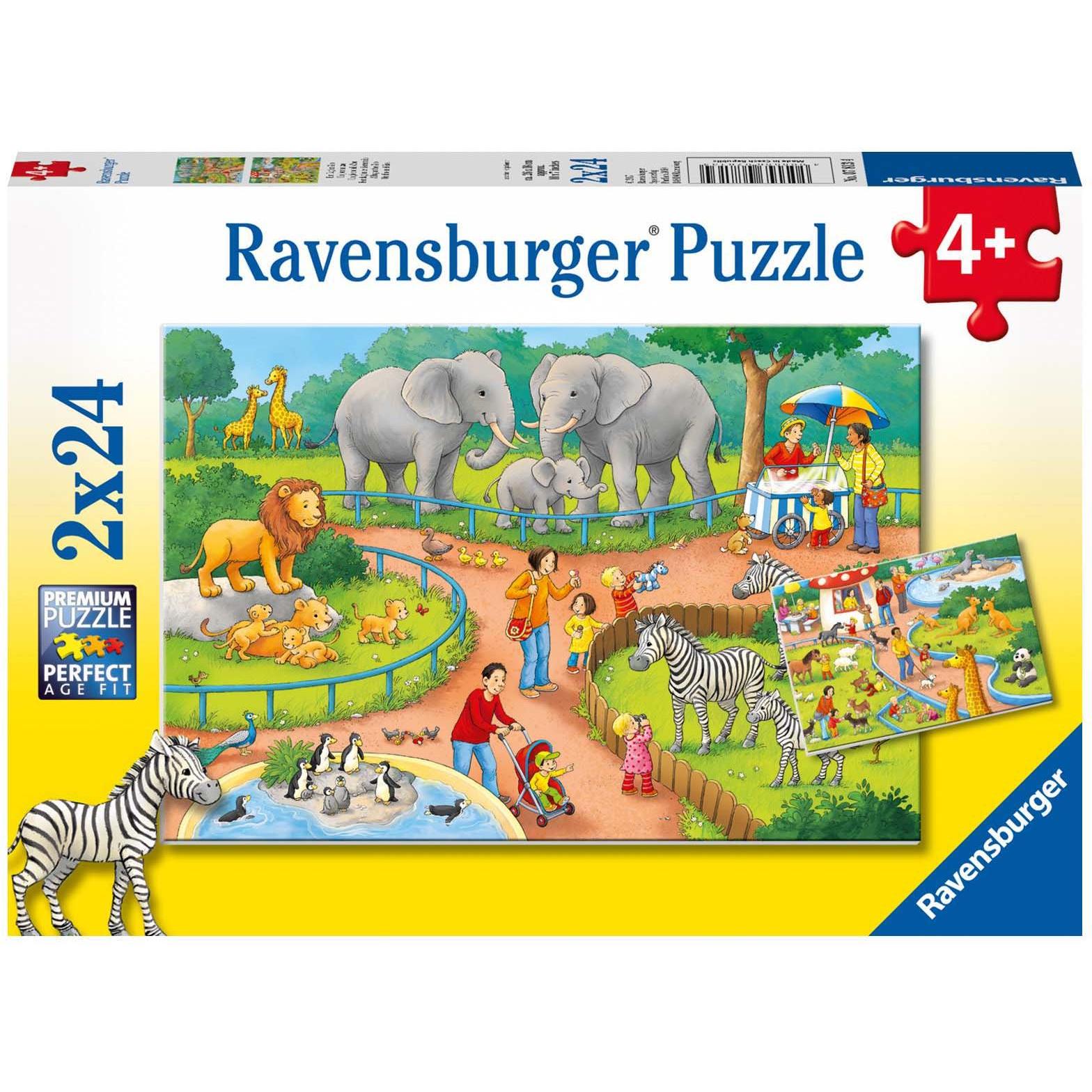 Ravensburger Ein Tag im Zoo (24 Teile)