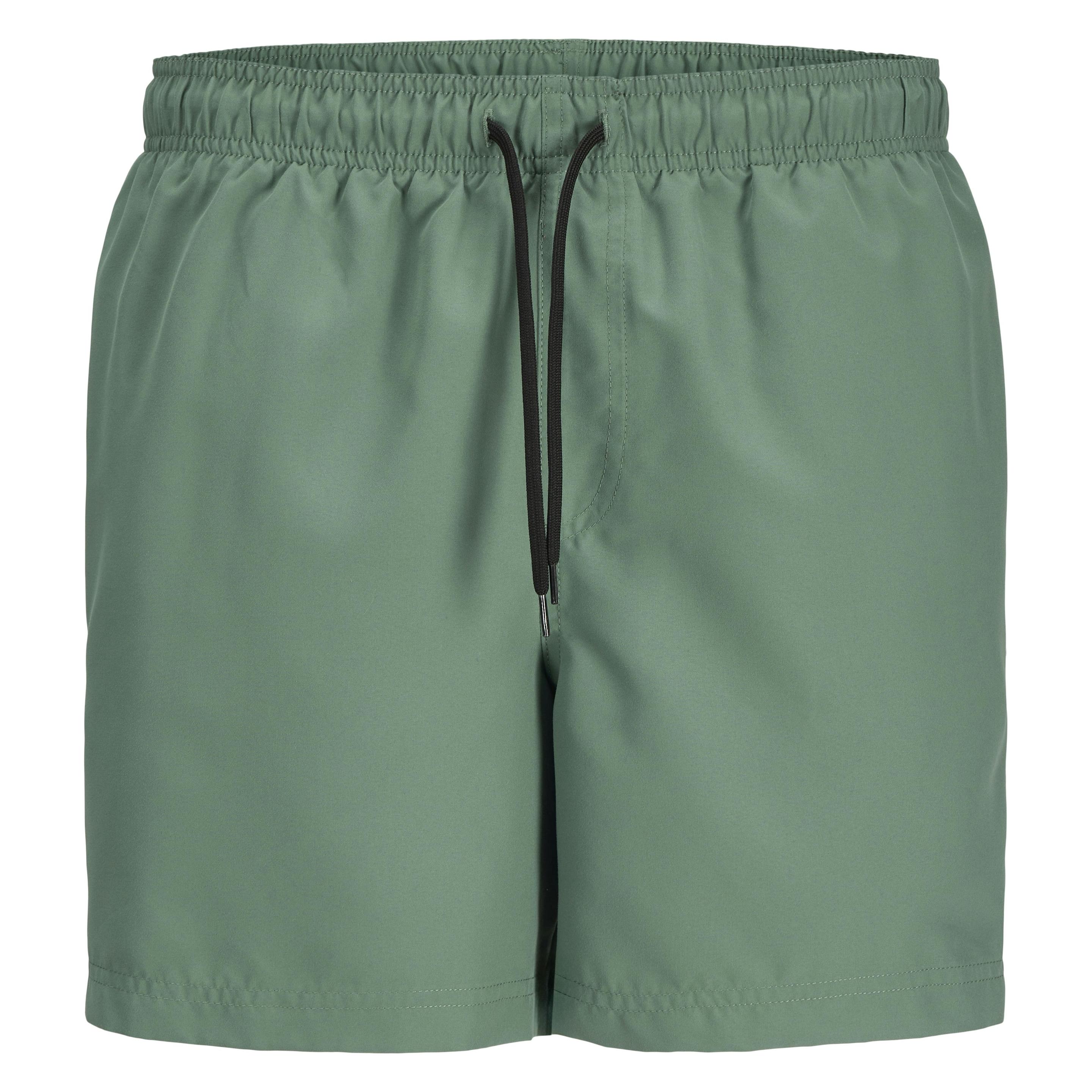 Jack & Jones, Unisex, Badehosen, Jrebhawaii Swim Short Solid, Blau, Grün, (Xl)