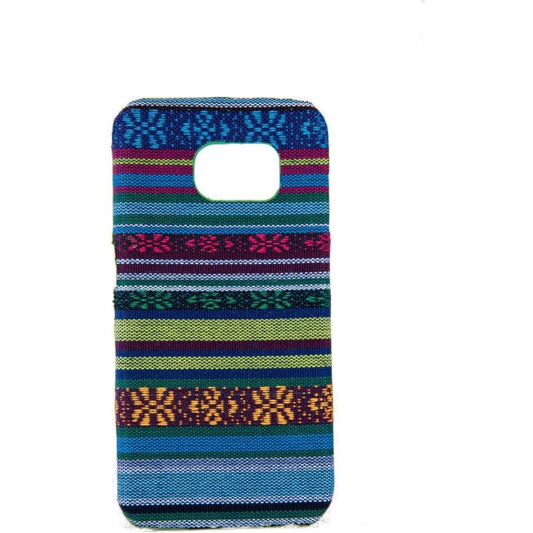 König Design Handyhülle für Samsung Galaxy S6 Edge Schutzcase Backcover Bumper Etuis Blau (Samsung Galaxy S6 Edge), Smar...