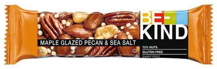 Actual product image Be-Kind Maple Glazed Pecan & Sea Salt (1 pcs., 40 g)