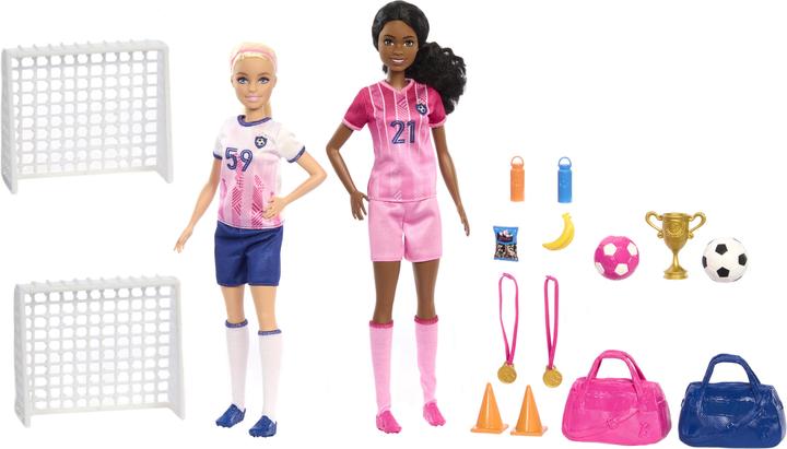Image du produit Barbie – Coffret footballeuses