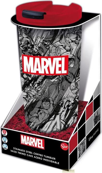 Produktbild Stor Marvel Edelstahl-Trinkbecher Marvel Pattern