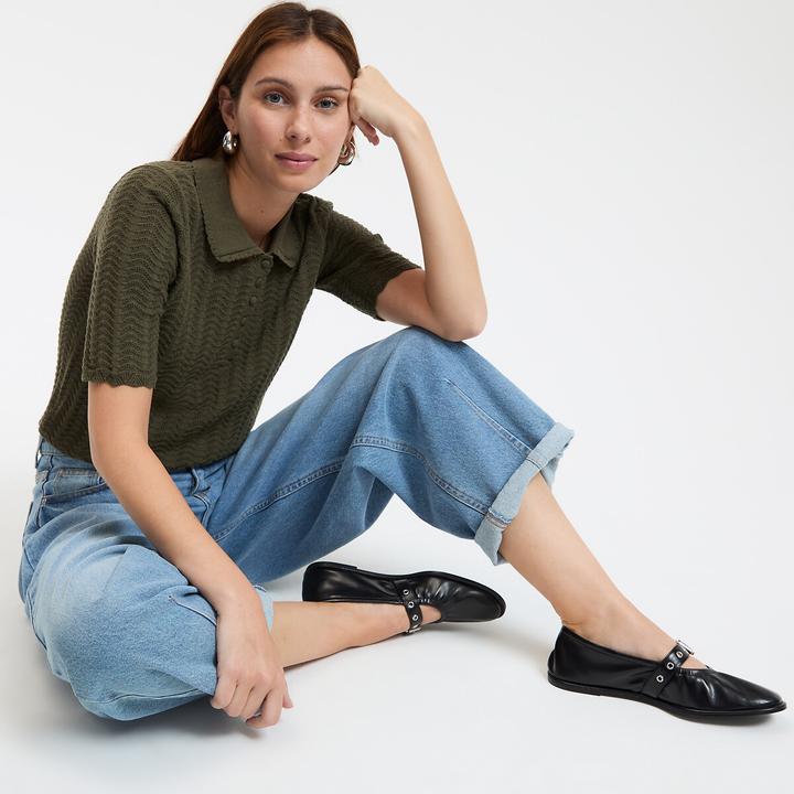 Actual product image La Redoute Collections Pullover mit Polokragen (L)