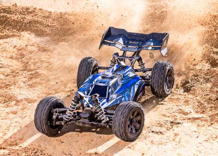 Produktbild Traxxas JATO 4x4 BL2S Brushless blau 1/8 RTR, HD-Teile, ohne Akku/Lader (RTR Ready-to-Run)