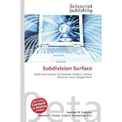 Subdivision Surface, Fachbücher von Lambert M. Surhone, Miriam T. Timpledon, Susan F. Marseken