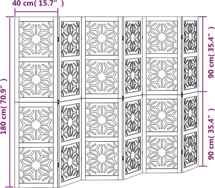 Immagine prodotto vidaXL Paravent