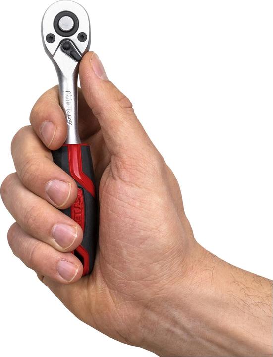 Actual product image Stier 1/4" reversible ratchet with quick release (1/4")