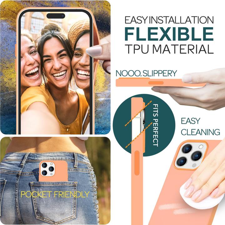 Actual product image Nalia Liquid Silicone MagSafe Cover (Apple iPhone 15 Pro Max)