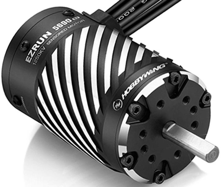 Immagine prodotto Hobbywing Ezrun 5690SD G2 1250kV 4pin, albero da 8 mm per scala 1/6