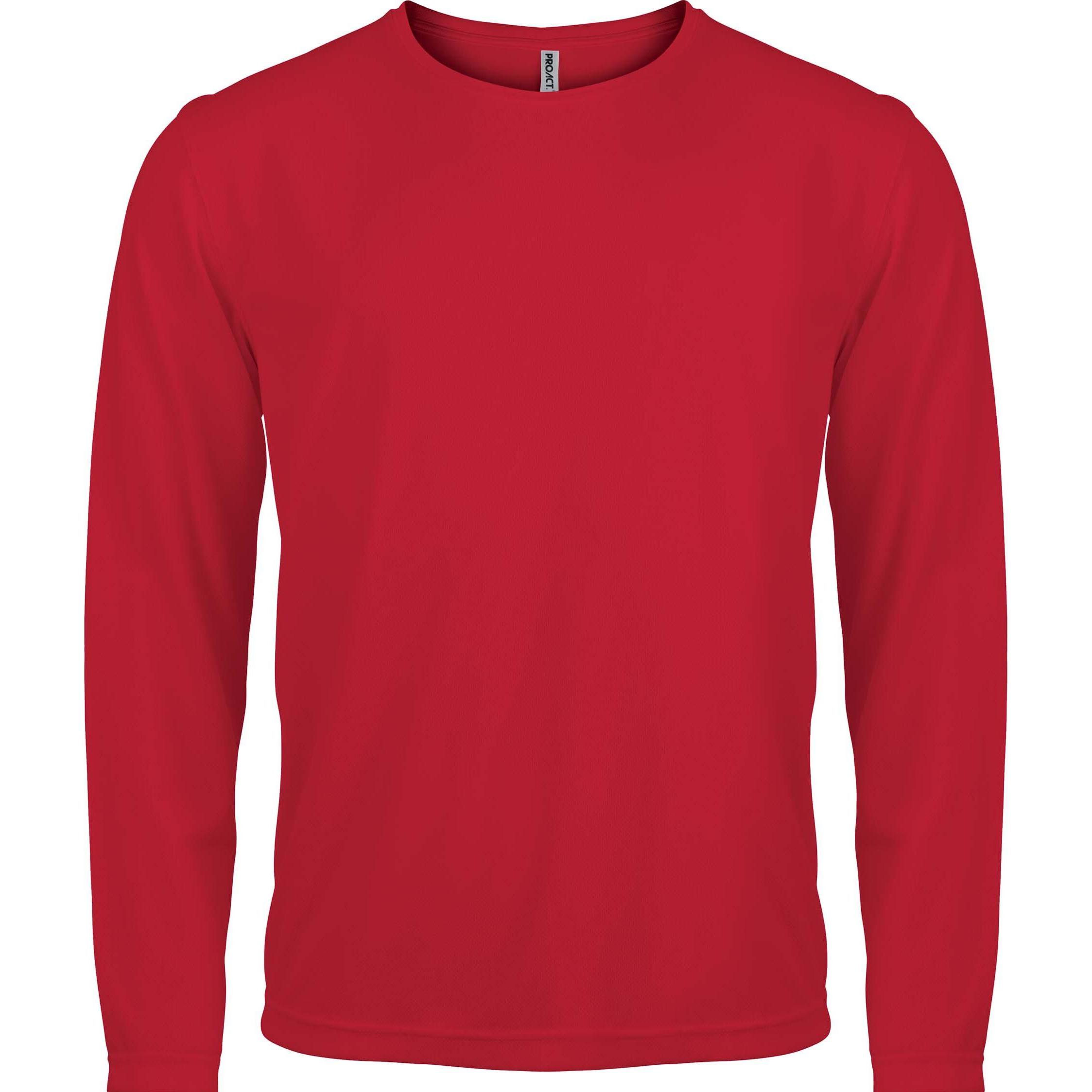 Proact, Herren, Sportshirt, Sport (L), Rot, L